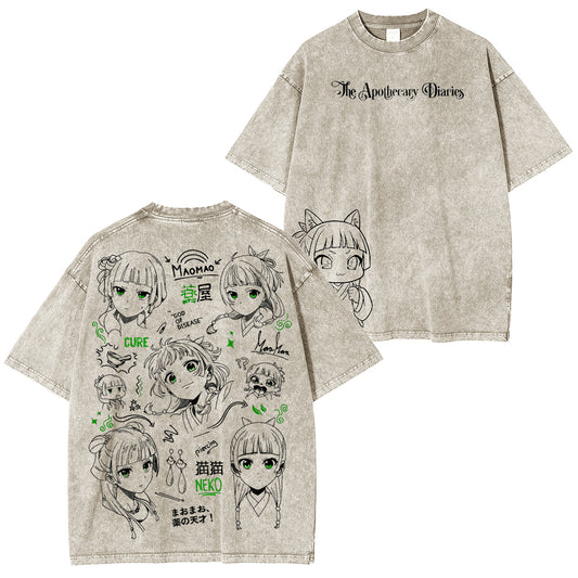 Maomao The Apothecary Diaries Washed T-shirt/Crewneck/Hoodie