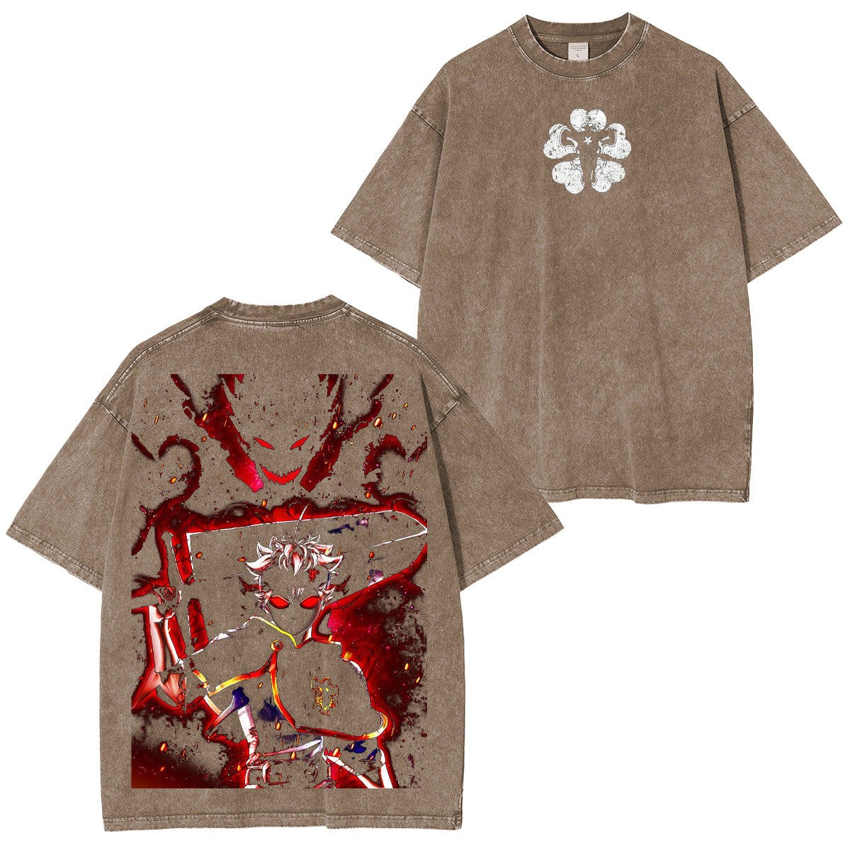 Black Clover Washed T-shirt/Crewneck/Hoodie
