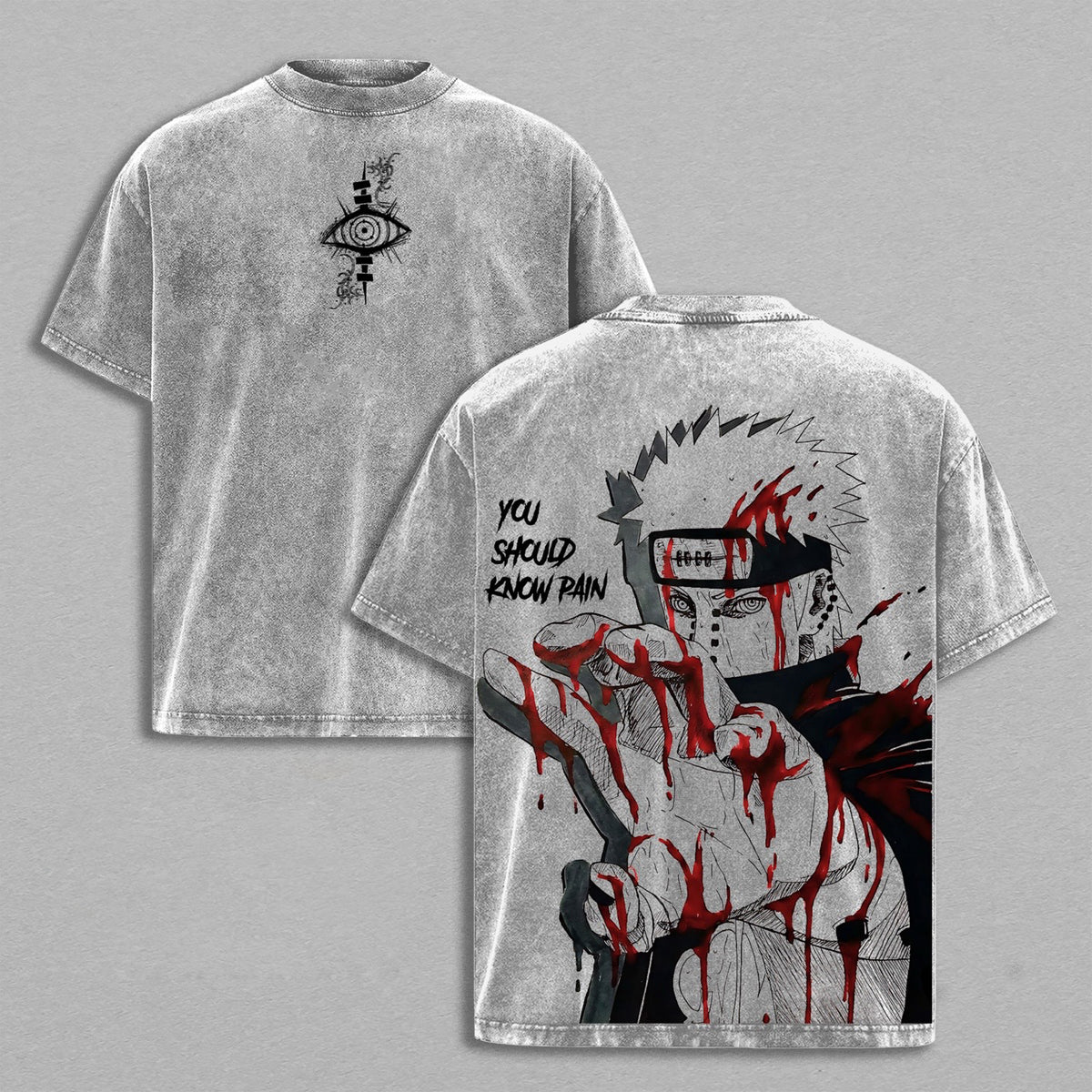 Rinnegan NarutoShippuden Akatsuki Polera Vintage