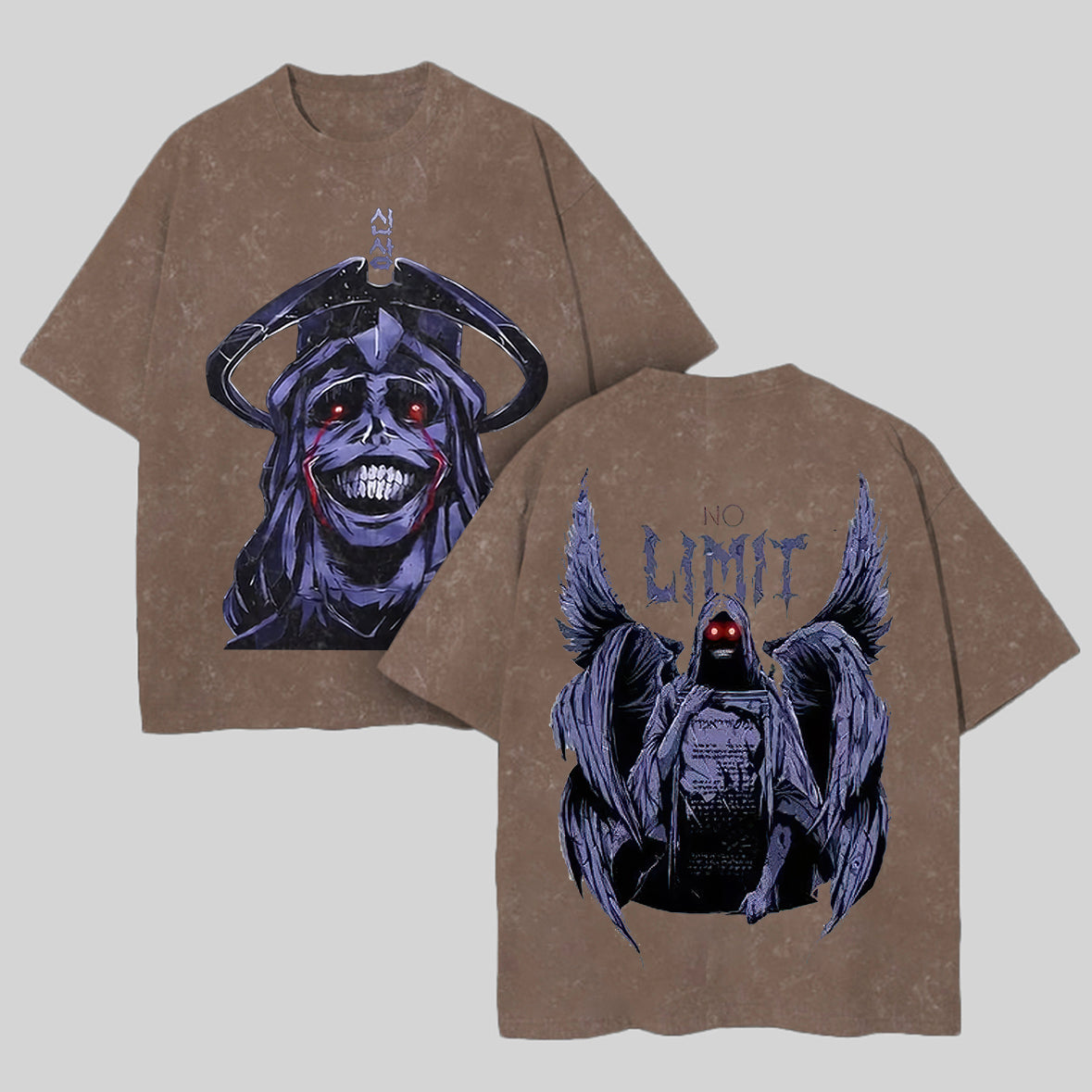 Solo Leveling Printed Men's Polera Lavada