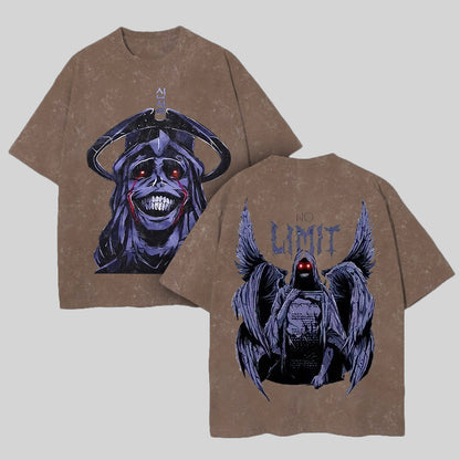 Solo Leveling Printed Men's Polera Lavada