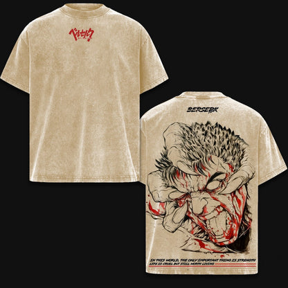 Berserk Washed T-shirt/Crewneck/Hoodie