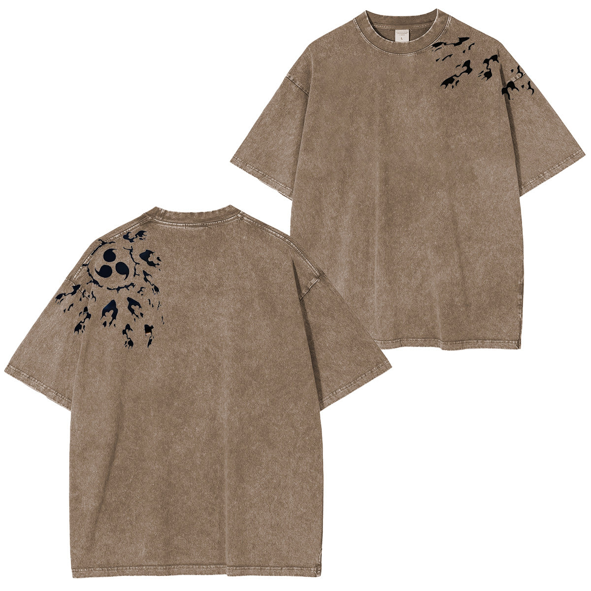 Naruto Polera Lavada Vintage
