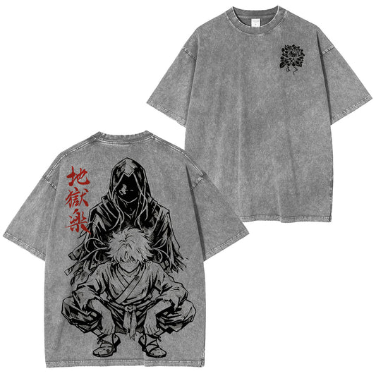 Hell's Paradise Vintage washed T-shirt/Crewneck/Hoodie