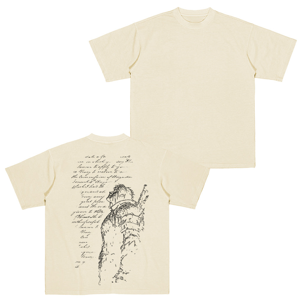 Berserk :Guts Polera Lavada Vintage
