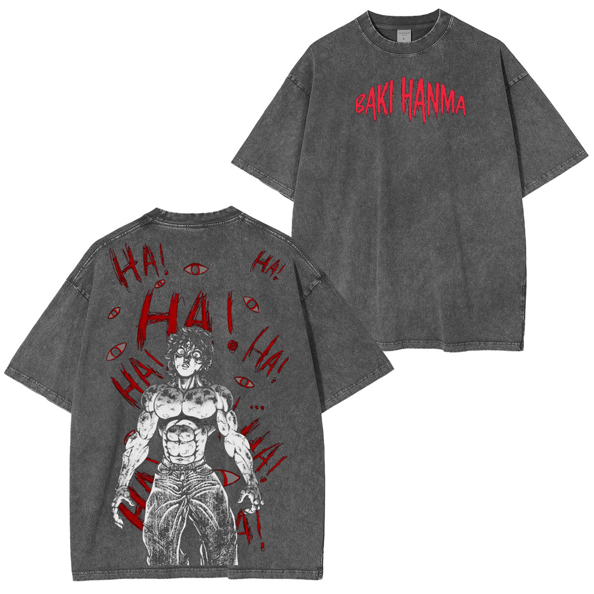 Baki Hama Washed T-shirt/Crewneck/Hoodie