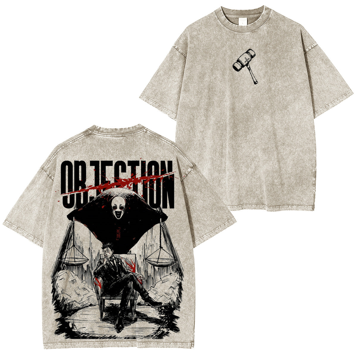Hiromi Higuruma Jujutsu Kaisen Anime Washed T-shirt/Crewneck/Hoodie