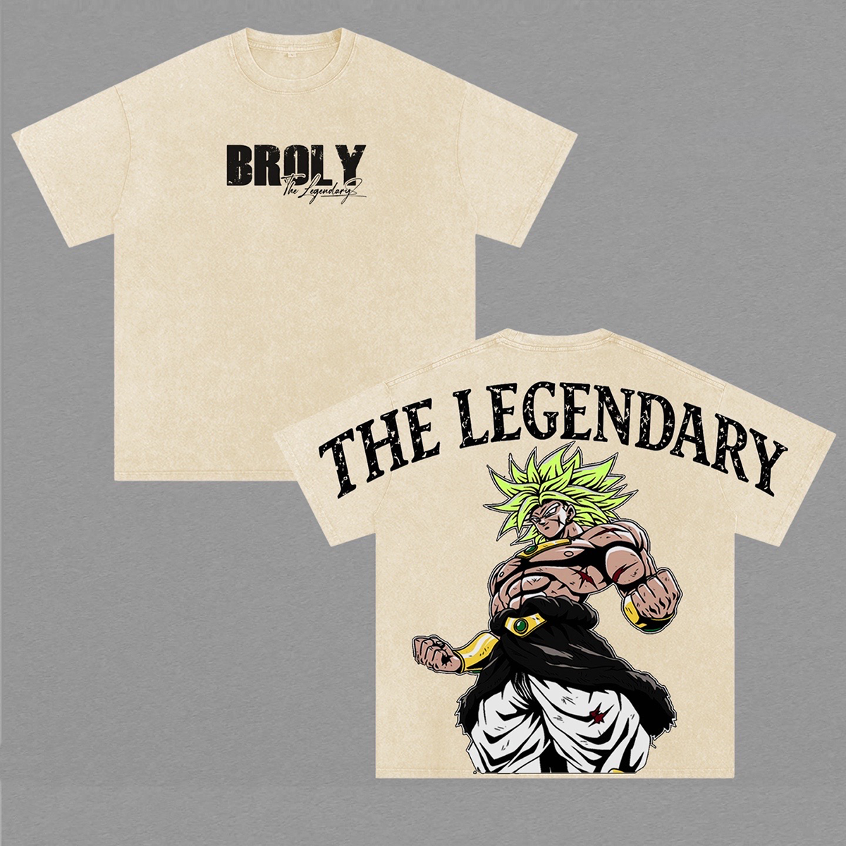 Dragon Ball Super Broly Washed T-shirt/Crewneck/Hoodie