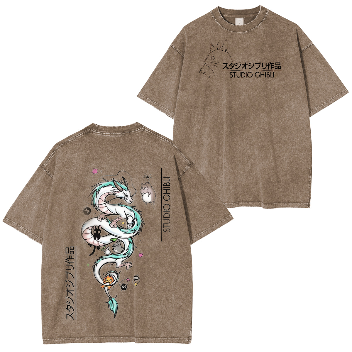 Studio Ghibli Washed T-shirt/Crewneck/Hoodie