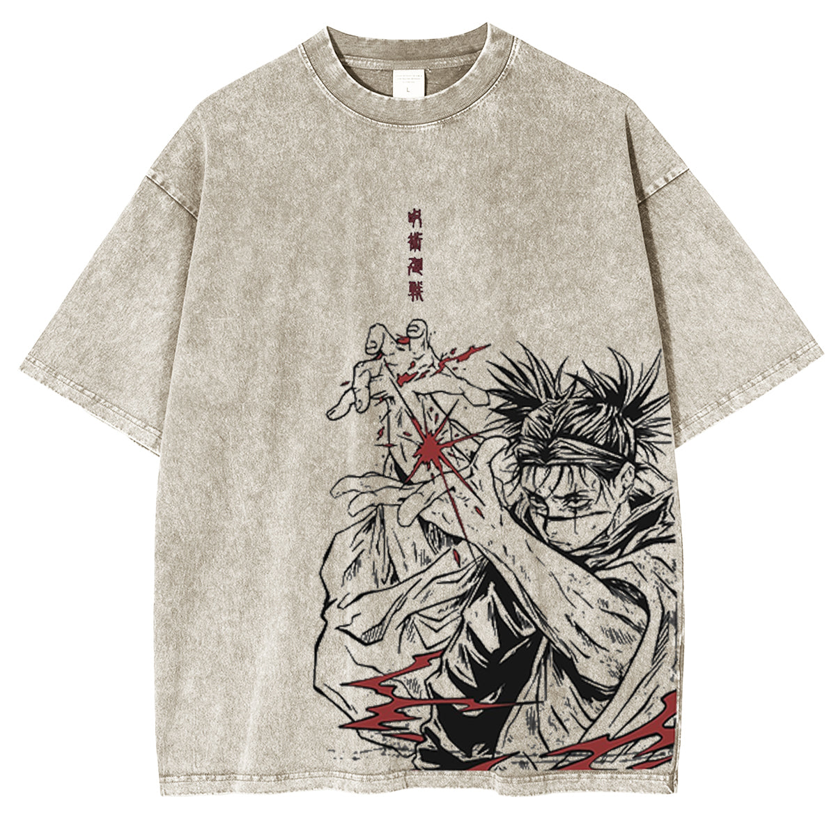 Lily Cho Jujutsu Kaisen Anime Polera Unisex Lavada