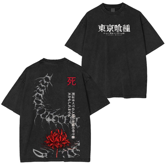 Tokyo Ghoul Anime Oversized Polera Lavada