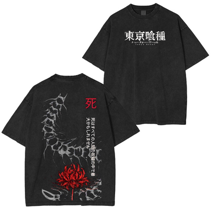 Tokyo Ghoul Anime Oversized Polera Lavada