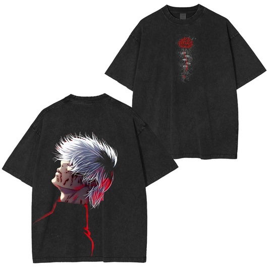 Tokyo Ghoul Anime Oversized Polera Lavada