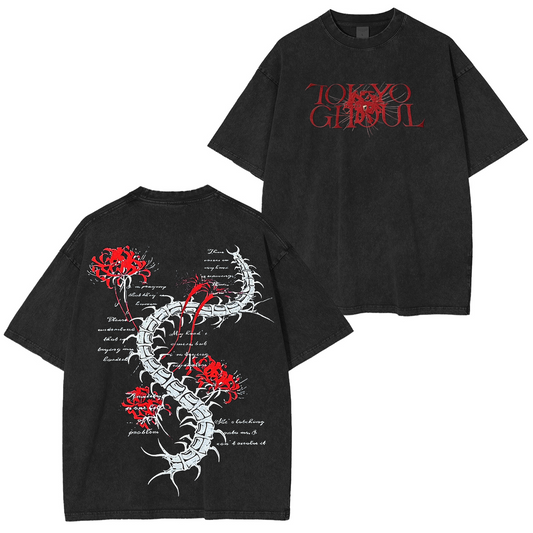 Tokyo Ghoul Anime Polera Lavada
