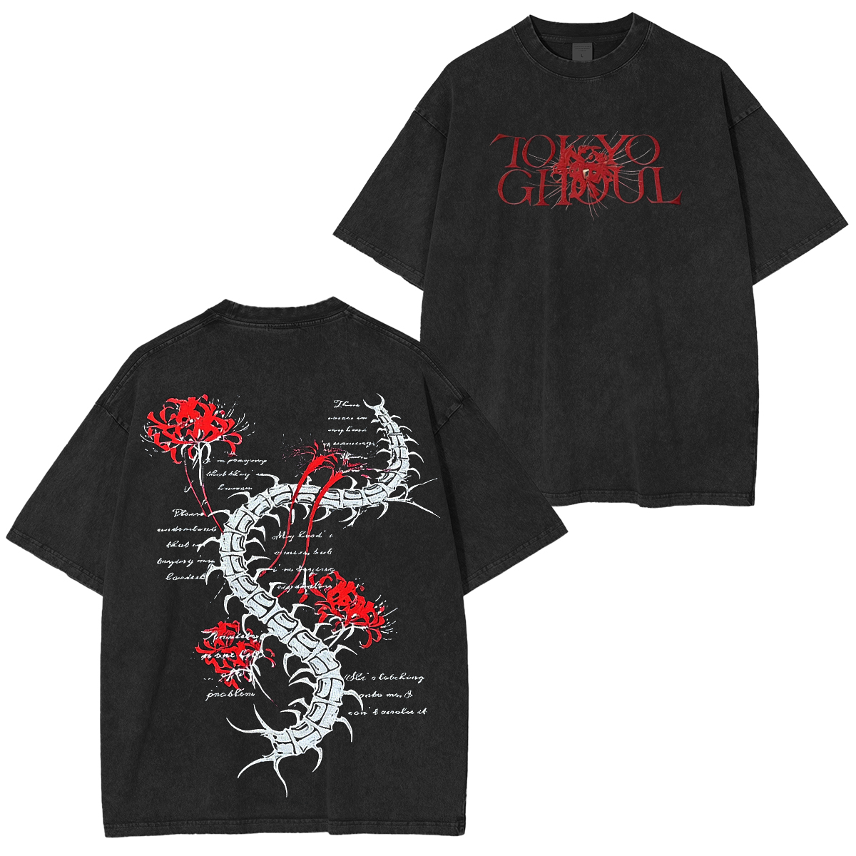 Tokyo Ghoul Anime Polera Lavada