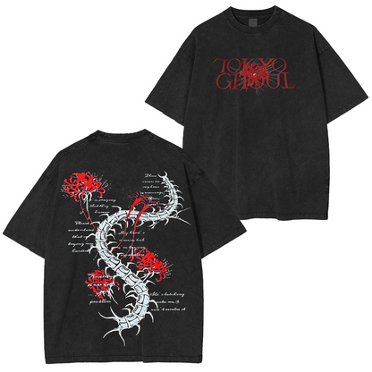 Tokyo Ghoul Anime Polera Lavada