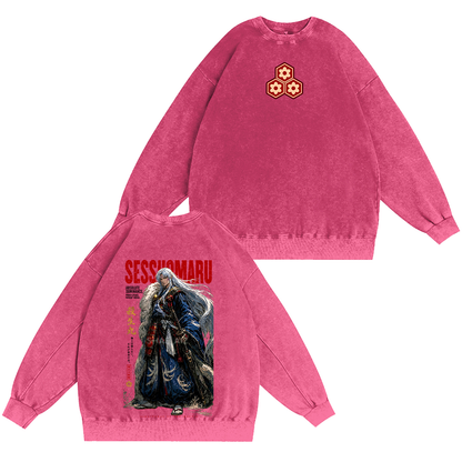 Inuyasha Sesshomaru Unisex Washed T-shirt/Crewneck/Hoodie