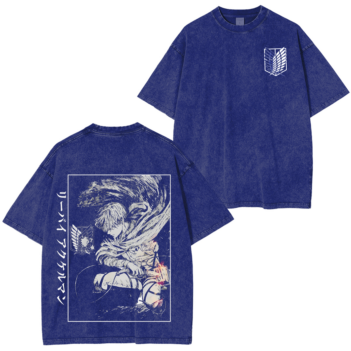 Attack On Titan Anime Polera
