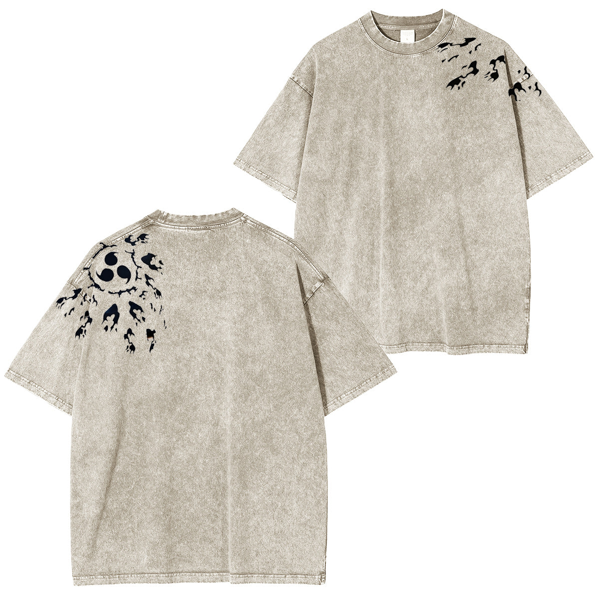Naruto Polera Lavada Vintage