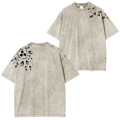 Naruto Polera Lavada Vintage