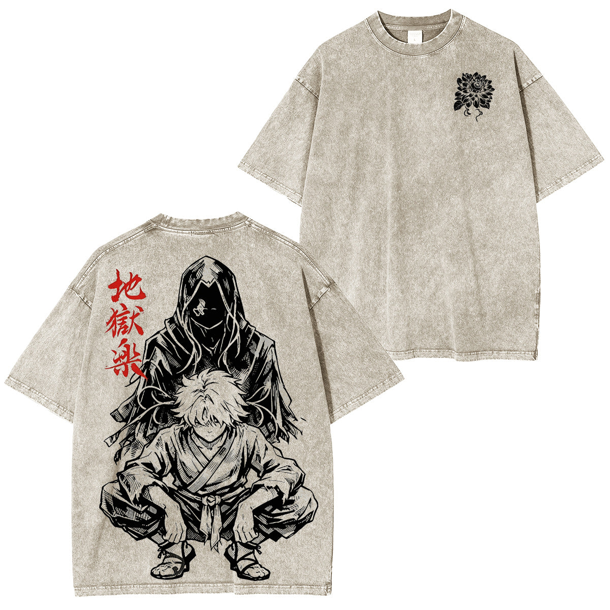 Hell's Paradise Vintage washed T-shirt/Crewneck/Hoodie