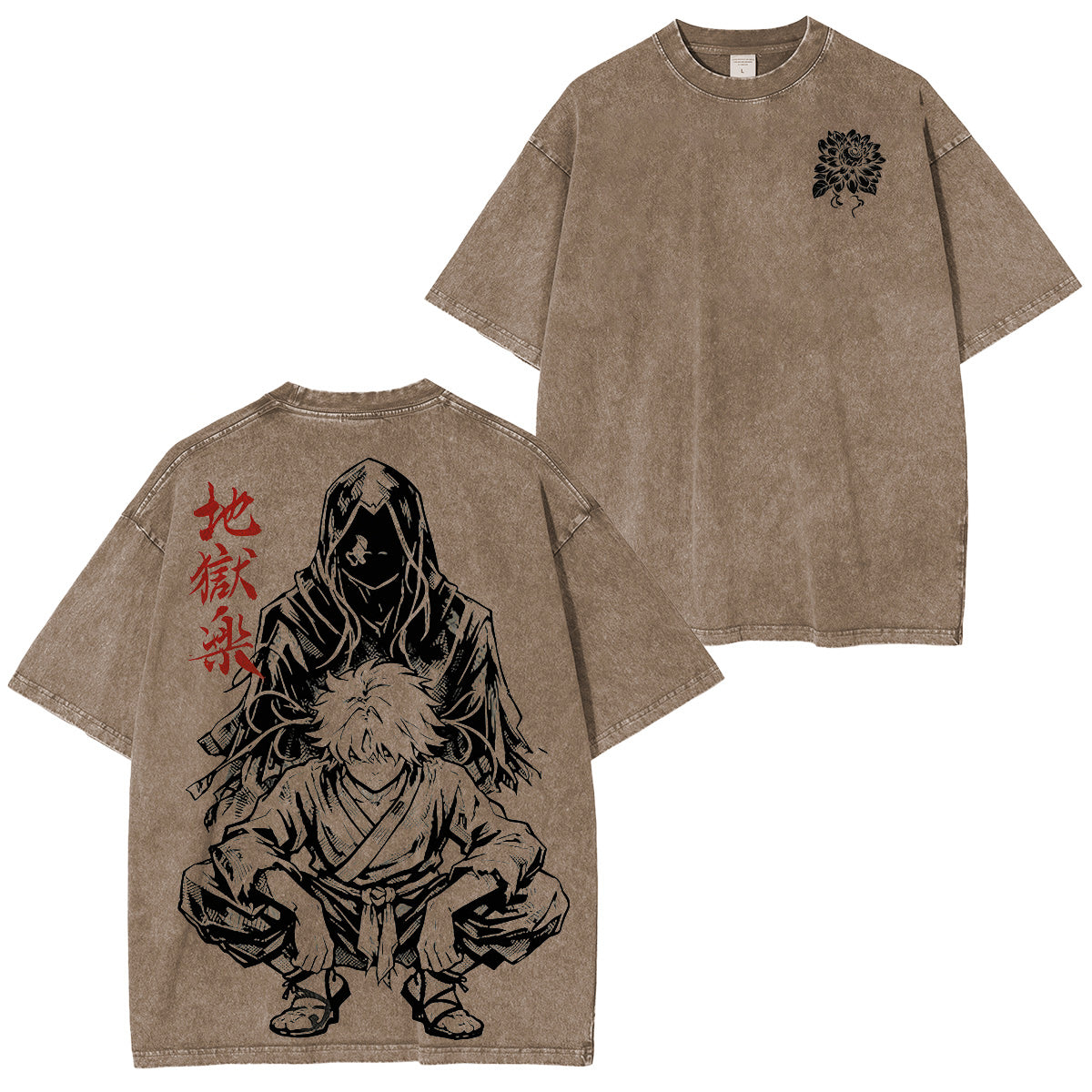Hell's Paradise Vintage washed T-shirt/Crewneck/Hoodie