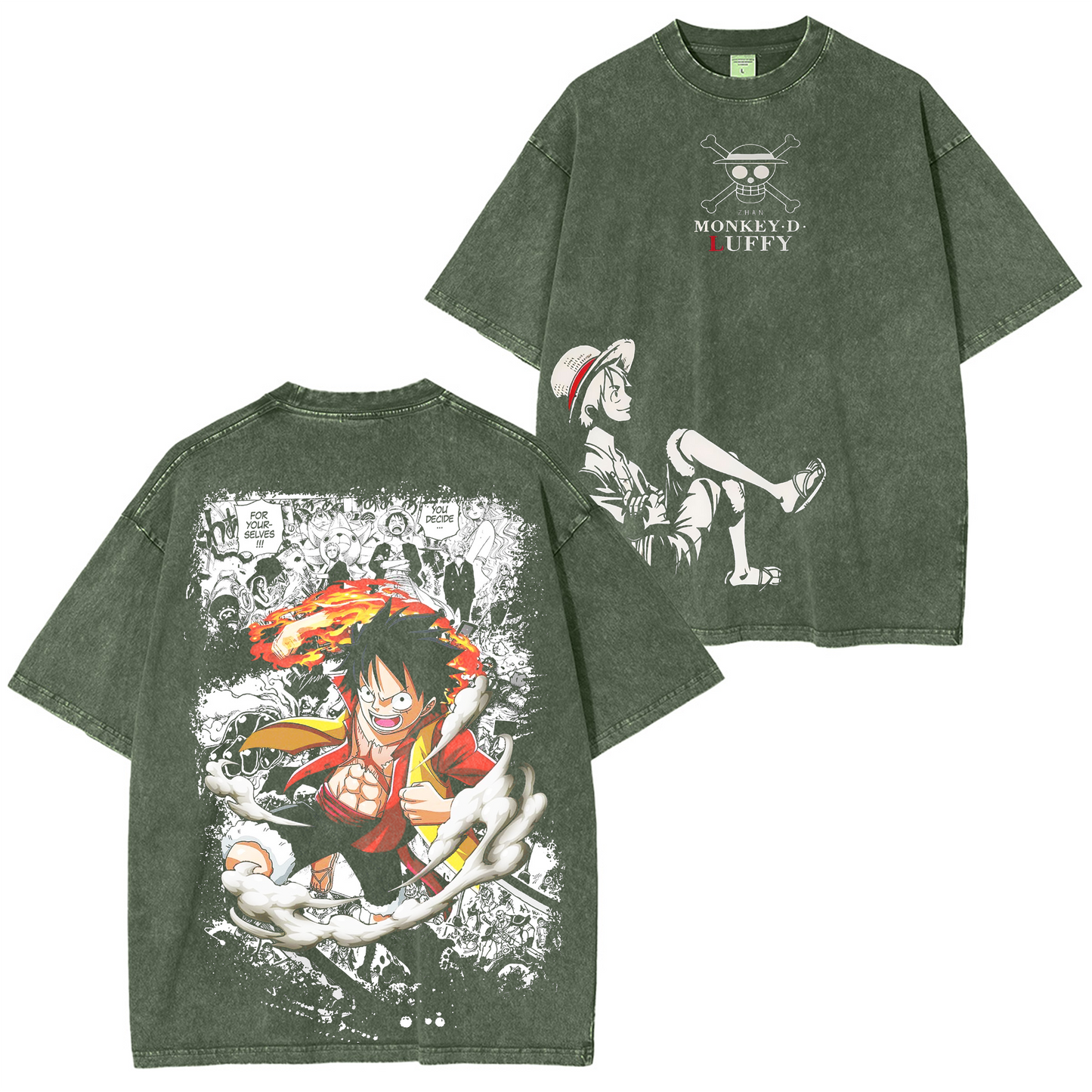 Luffy Vintage Tee丨One Piece