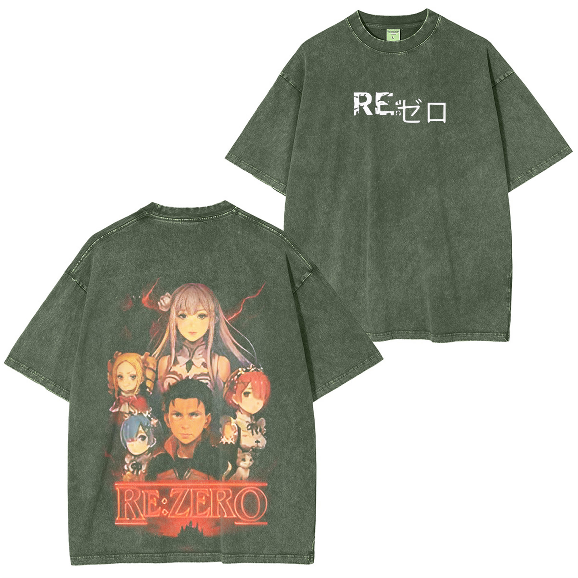 Re: Starting Life in a Different World from Zero Vintage Tee