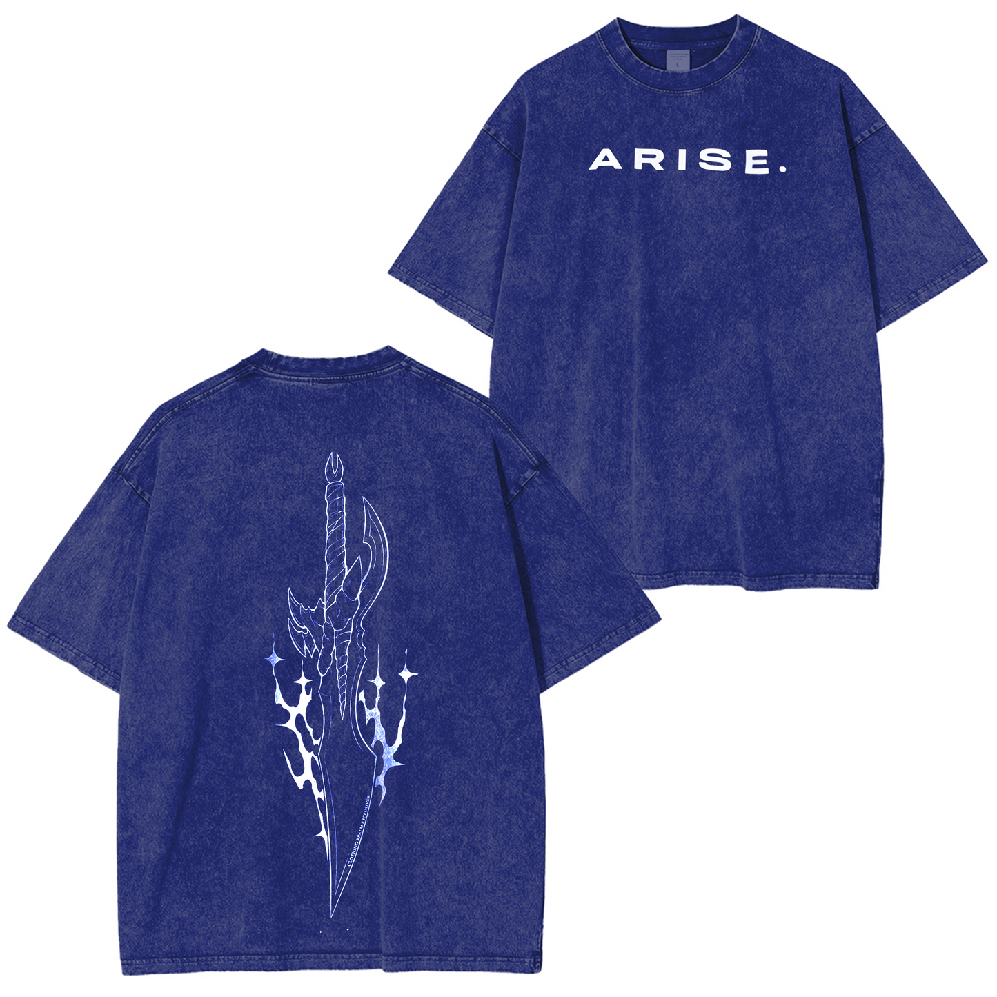 Solo Leveling Oversize Unisex Washed T-Shirt