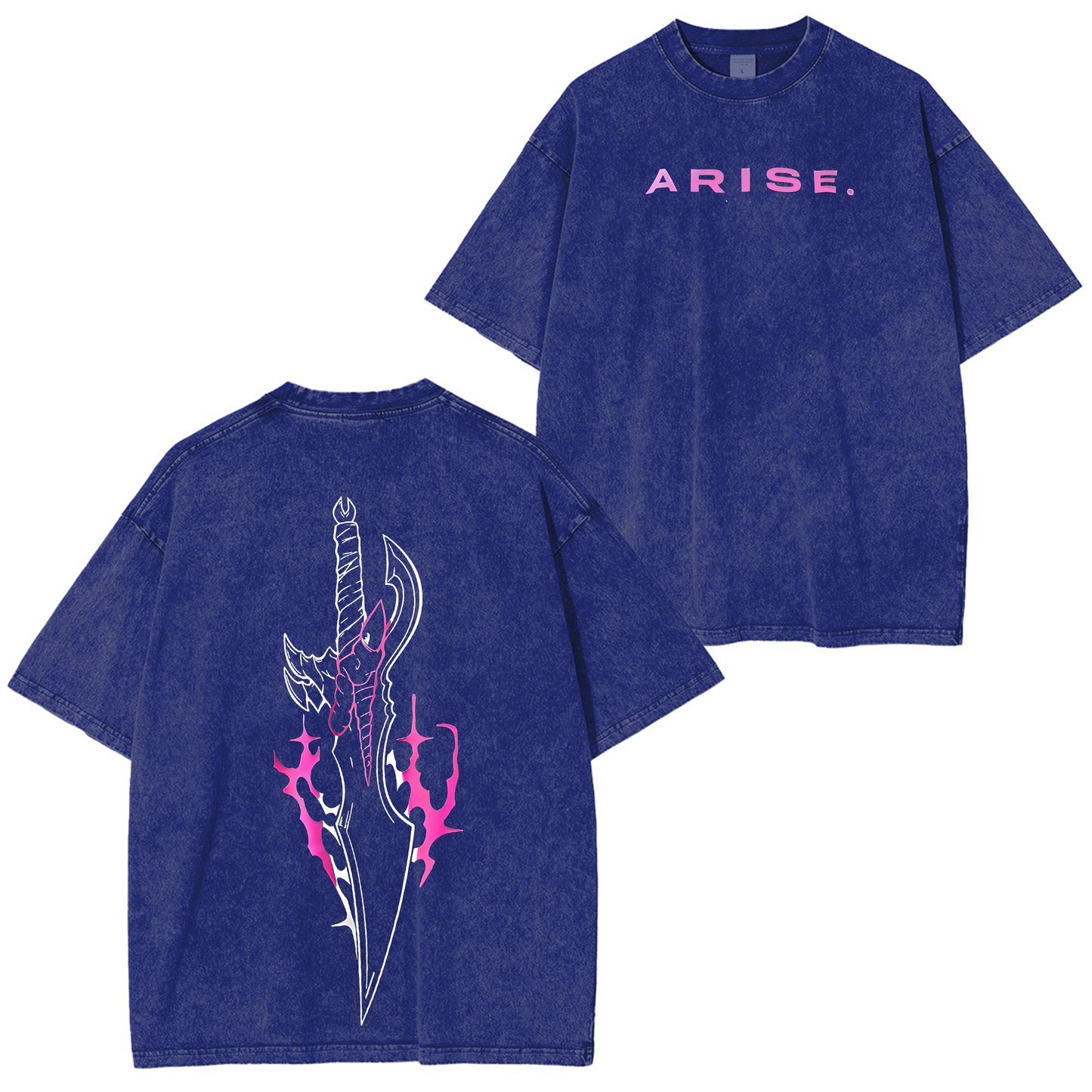 Solo Leveling Oversize Unisex Washed T-Shirt