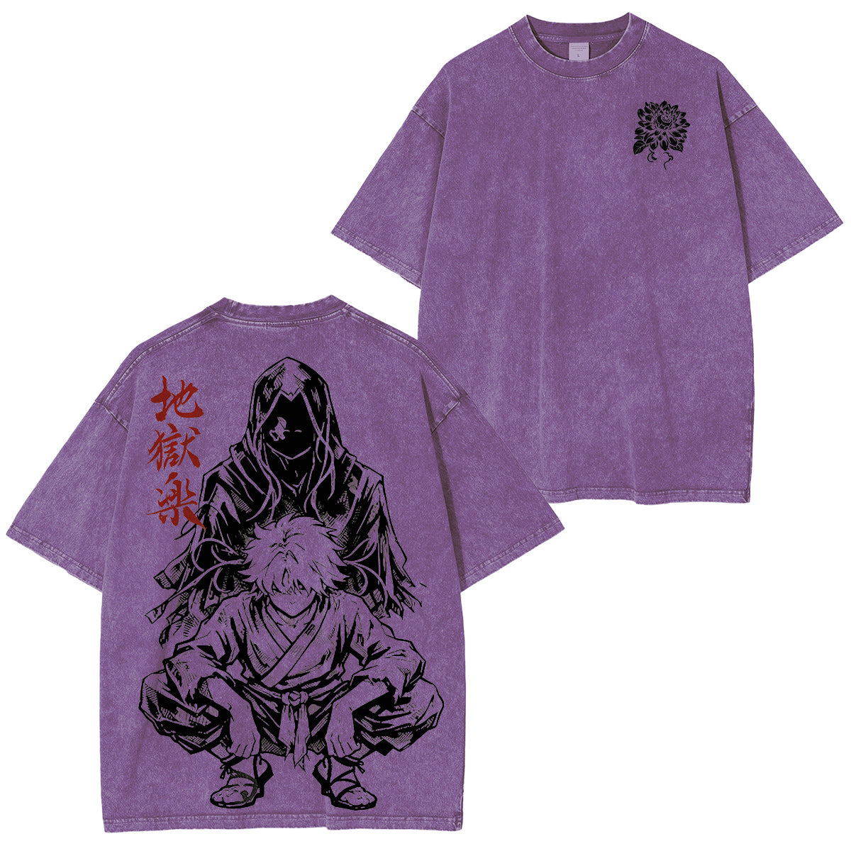 Hell's Paradise Vintage washed T-shirt/Crewneck/Hoodie
