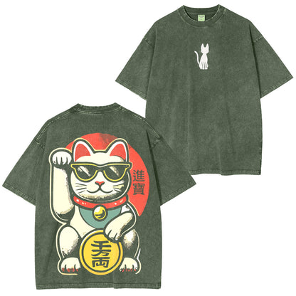 Dandadan : Turbo Grann Polera Lavada Vintage