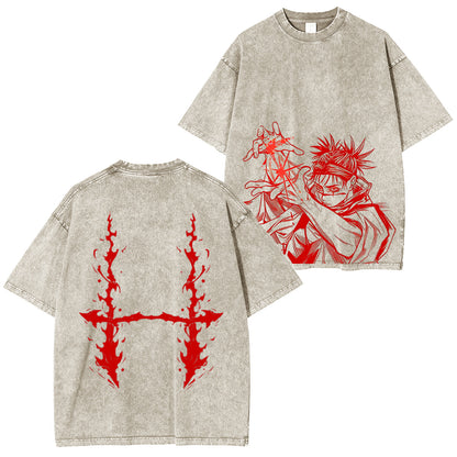 Jujutsu Kaisen : Choso Polera Lavada Vintage