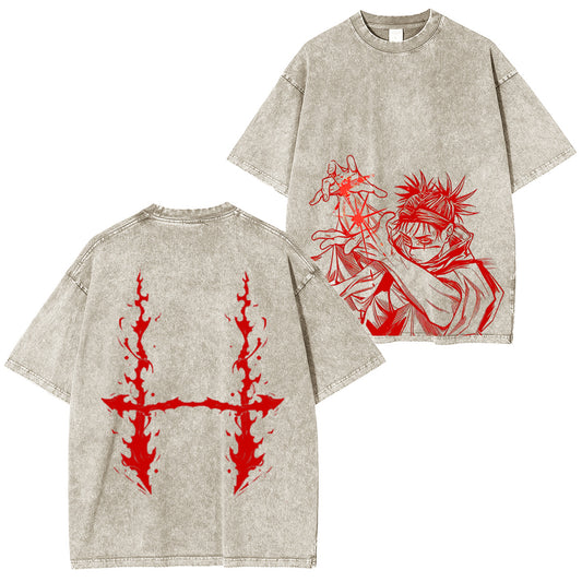 Jujutsu Kaisen : Choso Polera Lavada Vintage