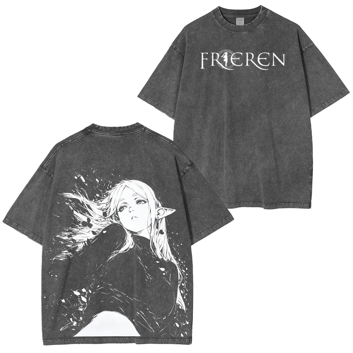 Frieren: Beyond Journey's End Vintage washed T-shirt/Crewneck/Hoodie