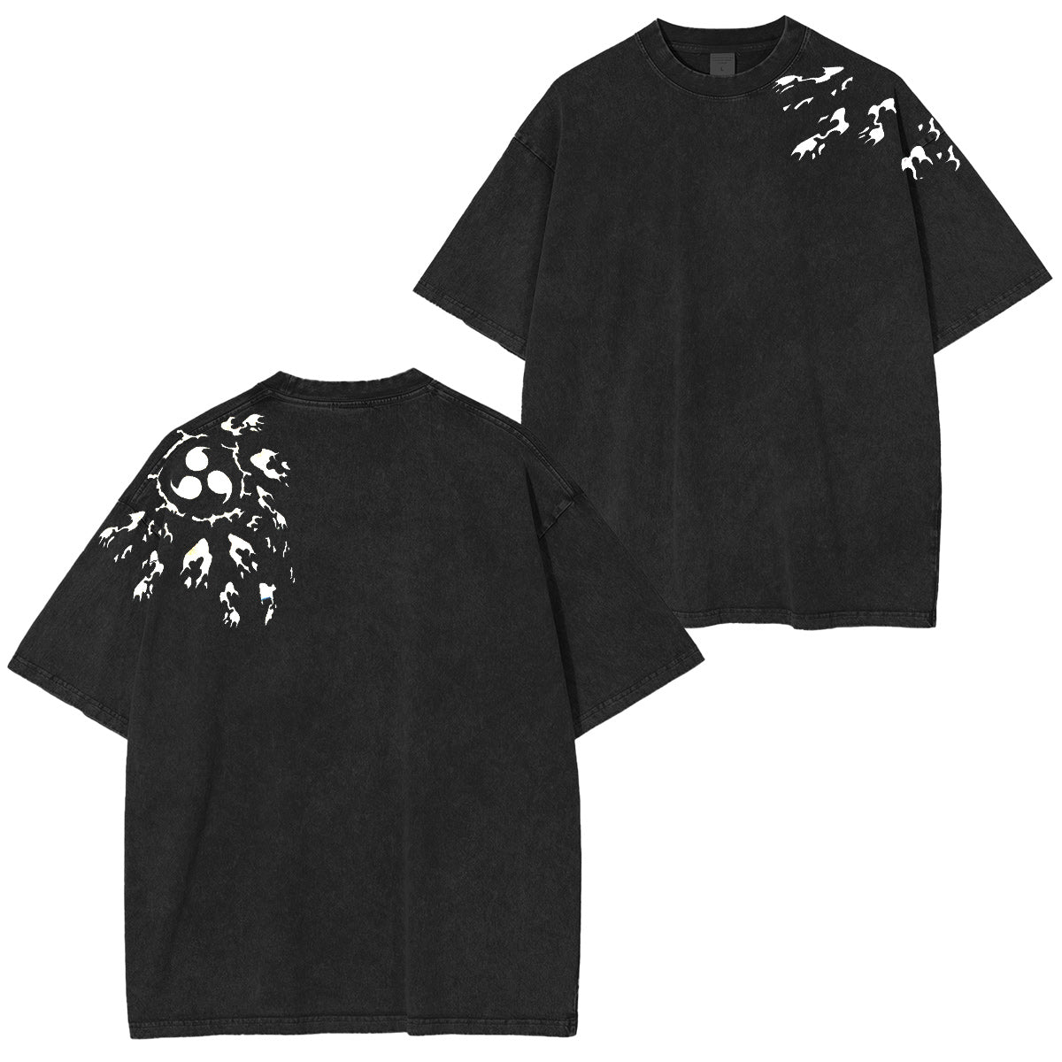 Naruto Polera Lavada Vintage