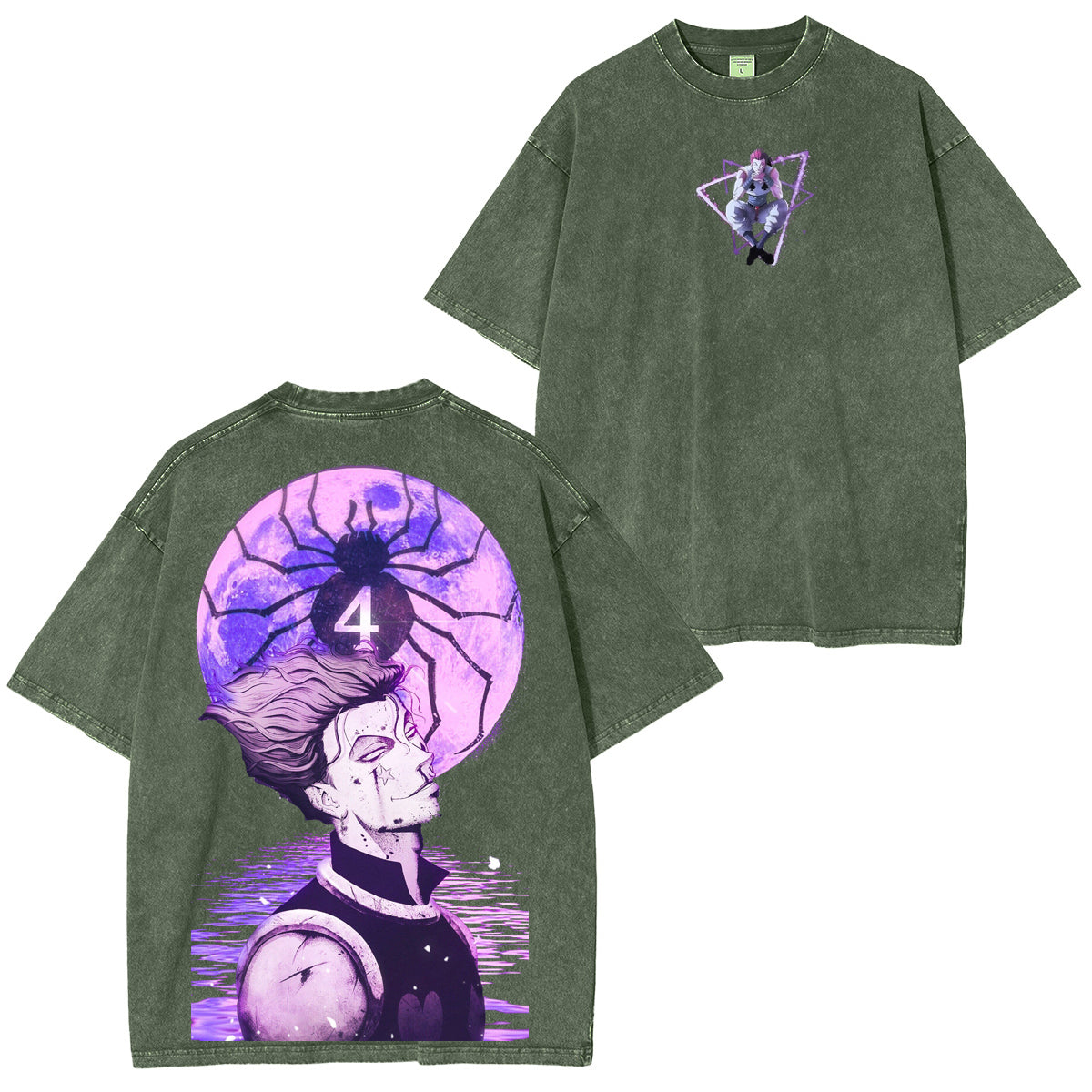 Hunter x Hunter Polera Lavada Vintage