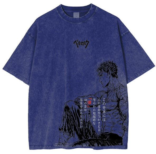 Berserk Gus Vintage Washed Unisex Polera