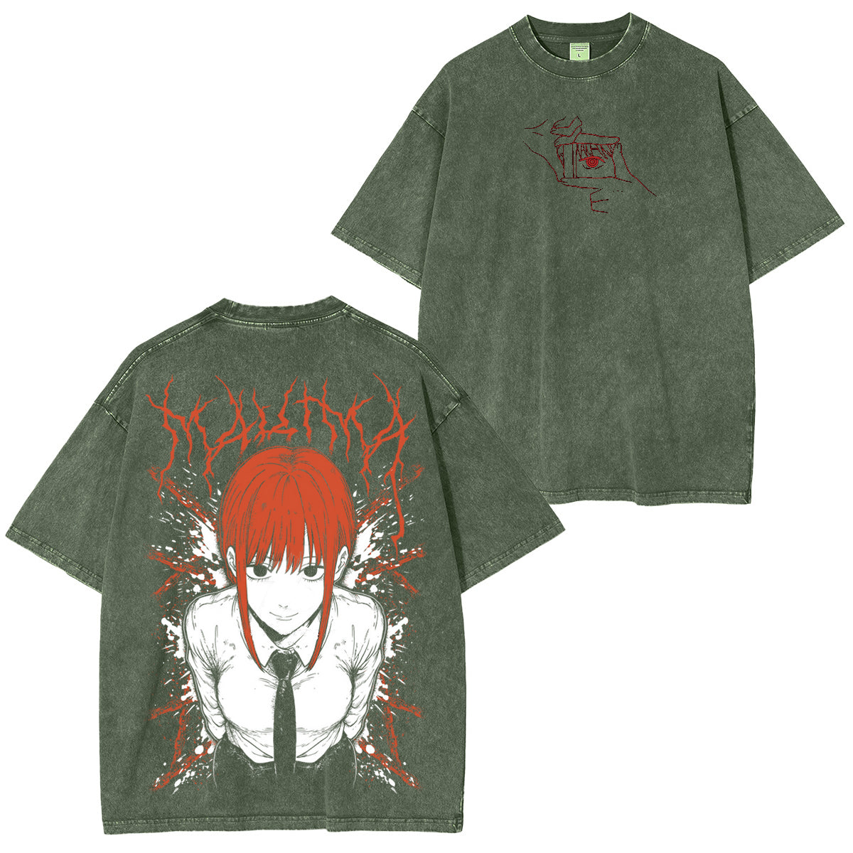 Chainsaw Man Vintage Washed T-shirt/Crewneck/Hoodie