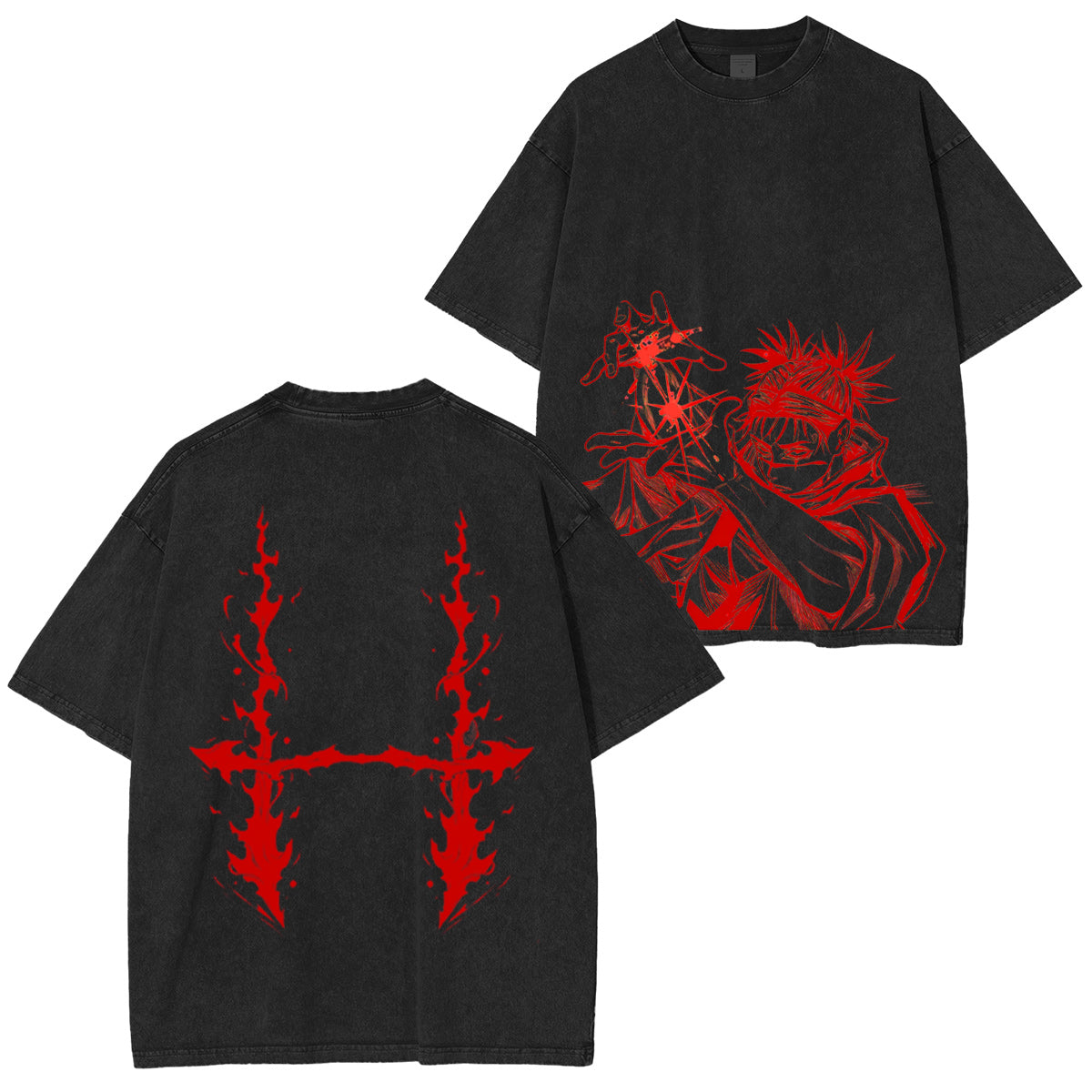 Jujutsu Kaisen : Choso Polera Lavada Vintage