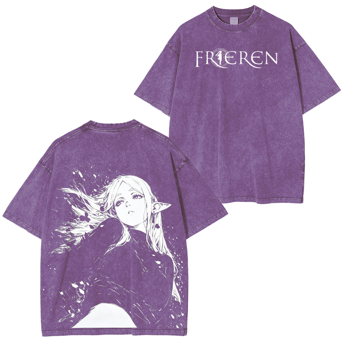 Frieren: Beyond Journey's End Vintage washed T-shirt/Crewneck/Hoodie
