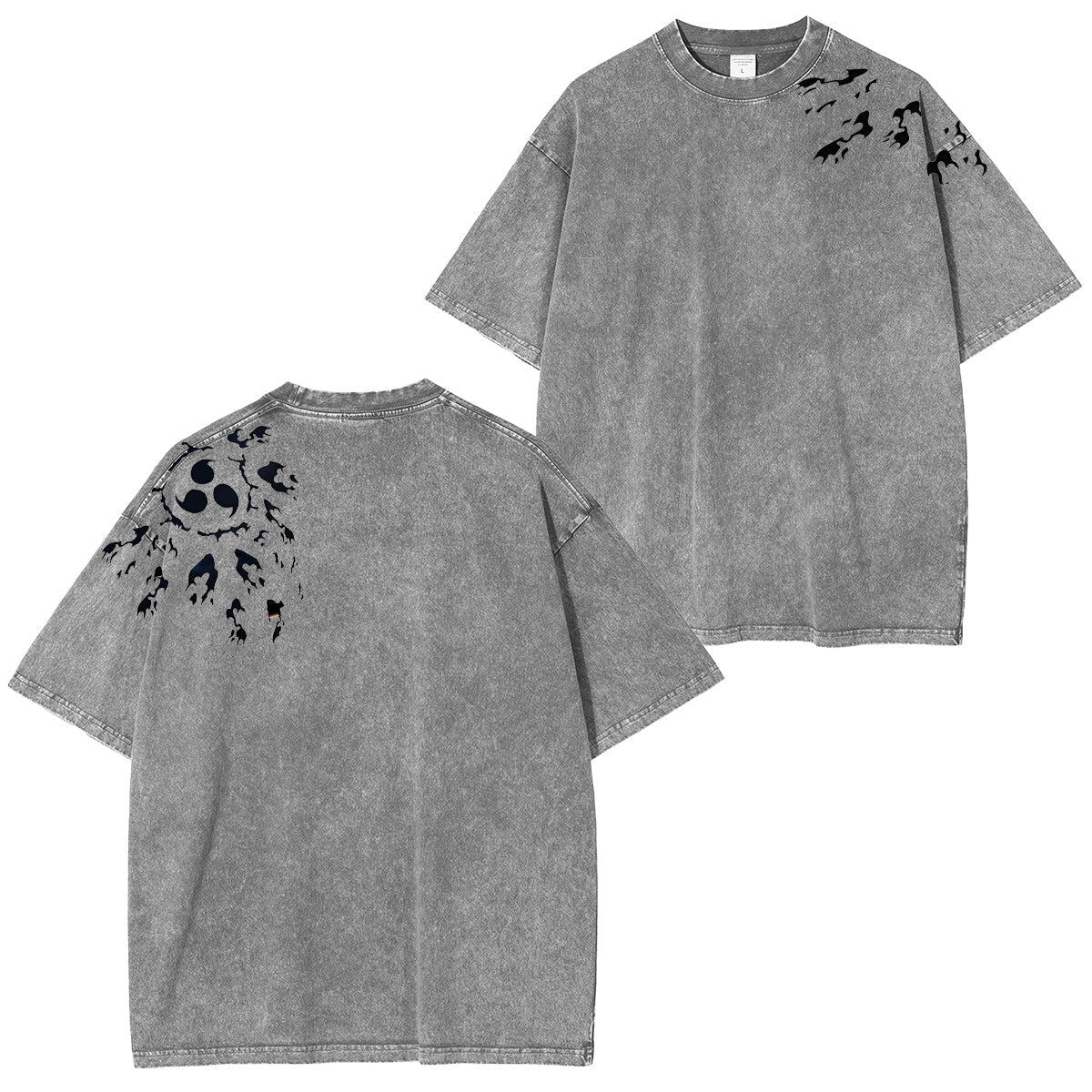 Naruto Polera Lavada Vintage