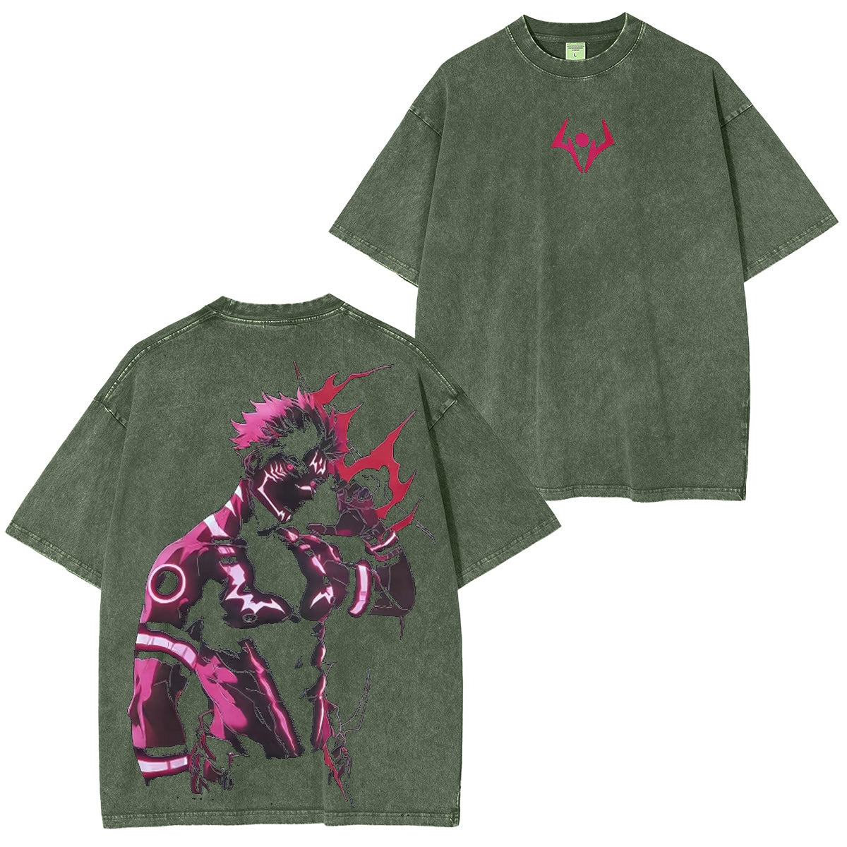 Jujutsu Kaisen Vintage Washed T-shirt/Crewneck/Hoodie