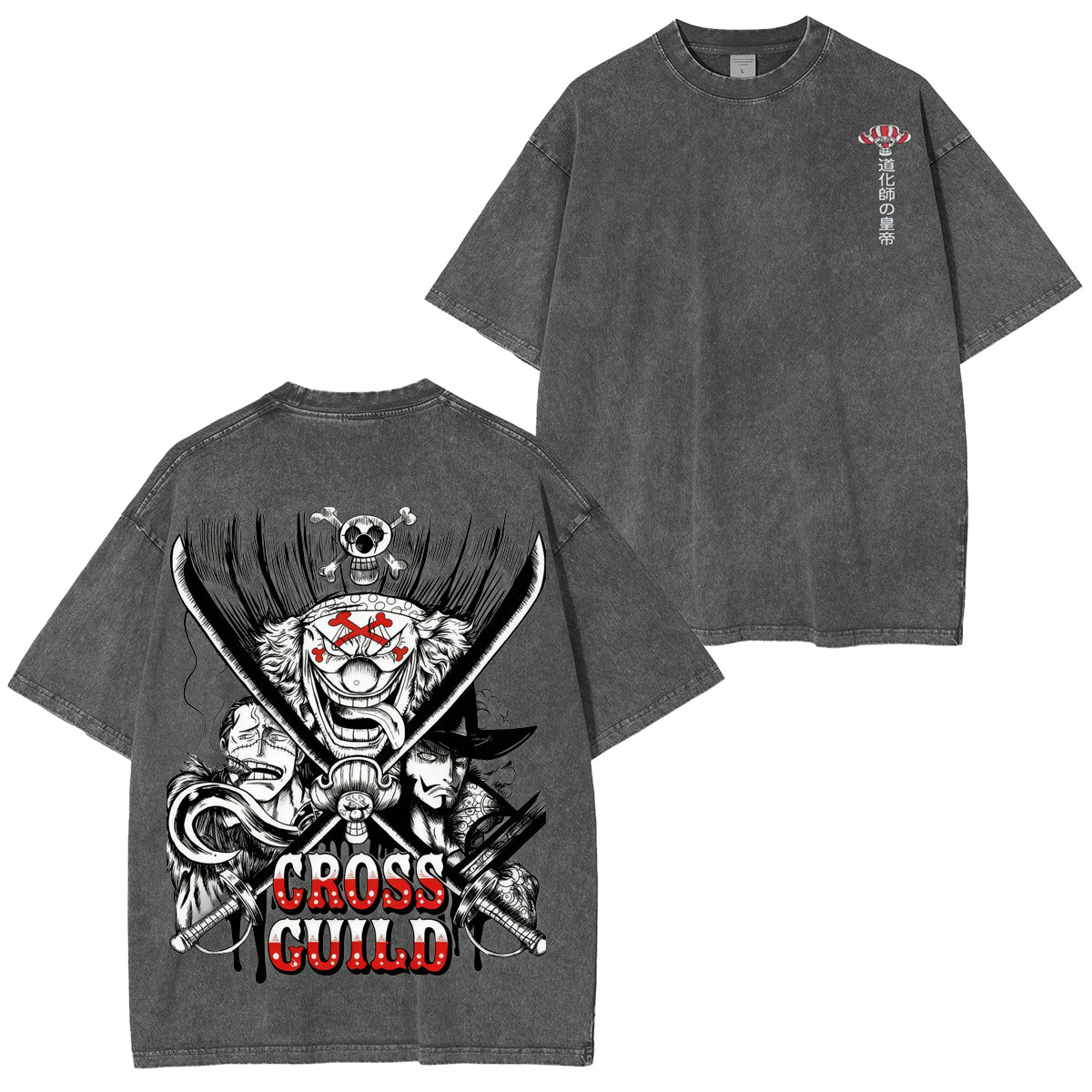One Piece Vintage Washed T-shirt/Crewneck/Hoodie