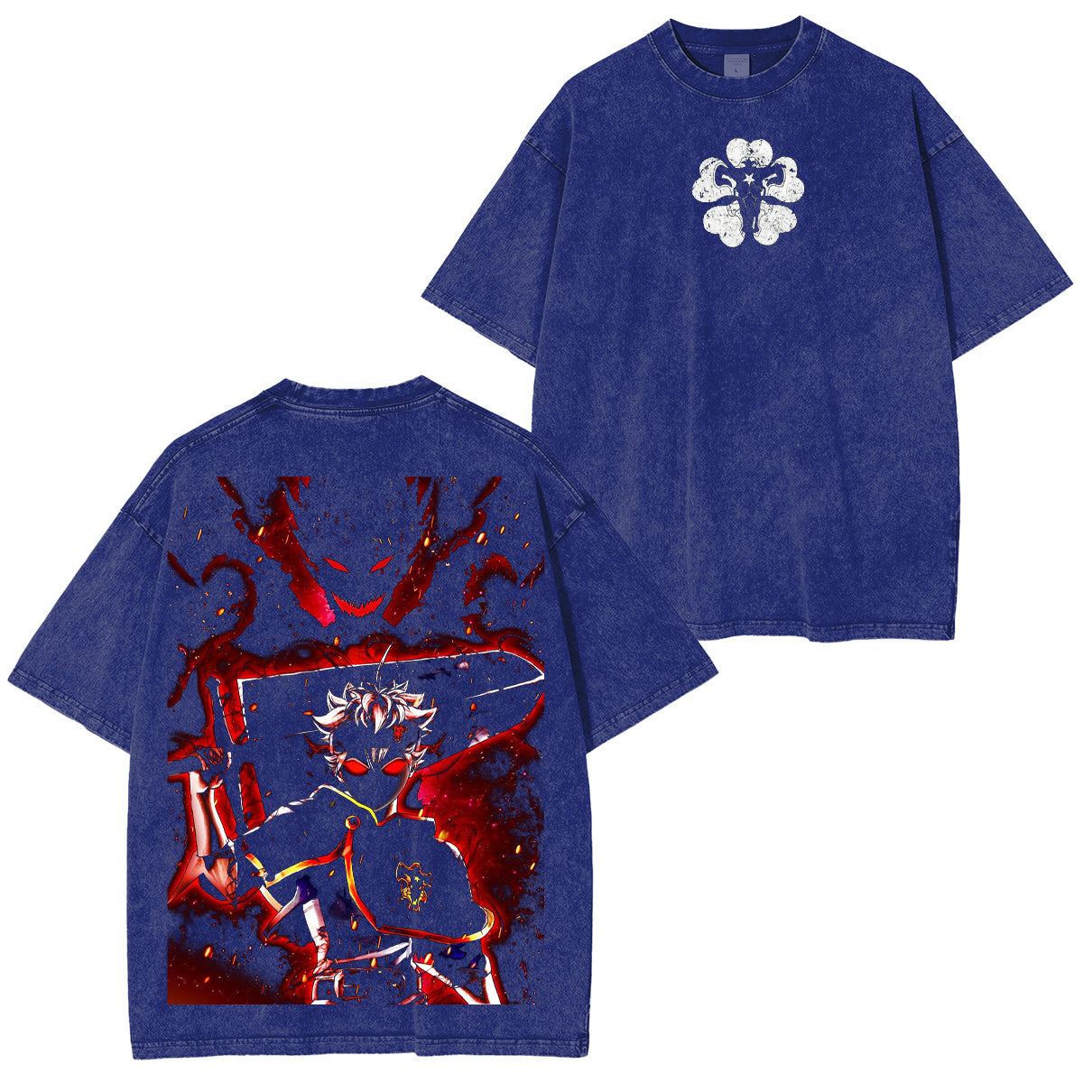 Black Clover Washed T-shirt/Crewneck/Hoodie