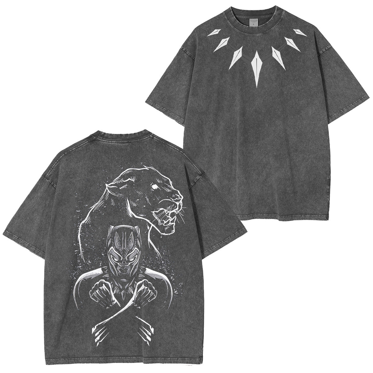 Black Panther Washed T-shirt/Crewneck/Hoodie