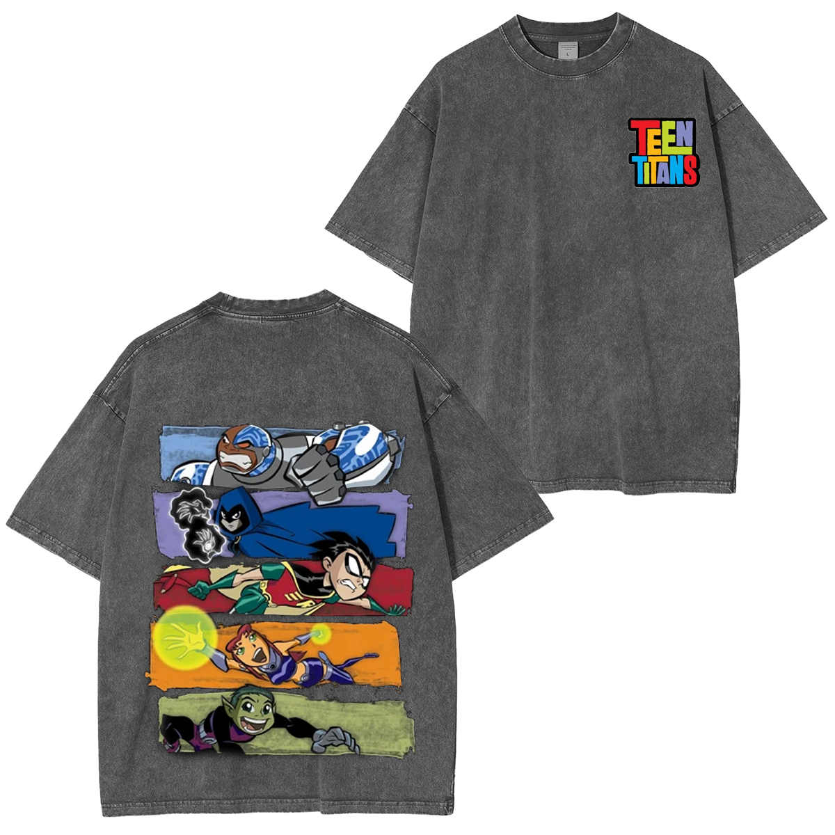 Teen Titans Unisex Washed T-shirt/Crewneck/Hoodie