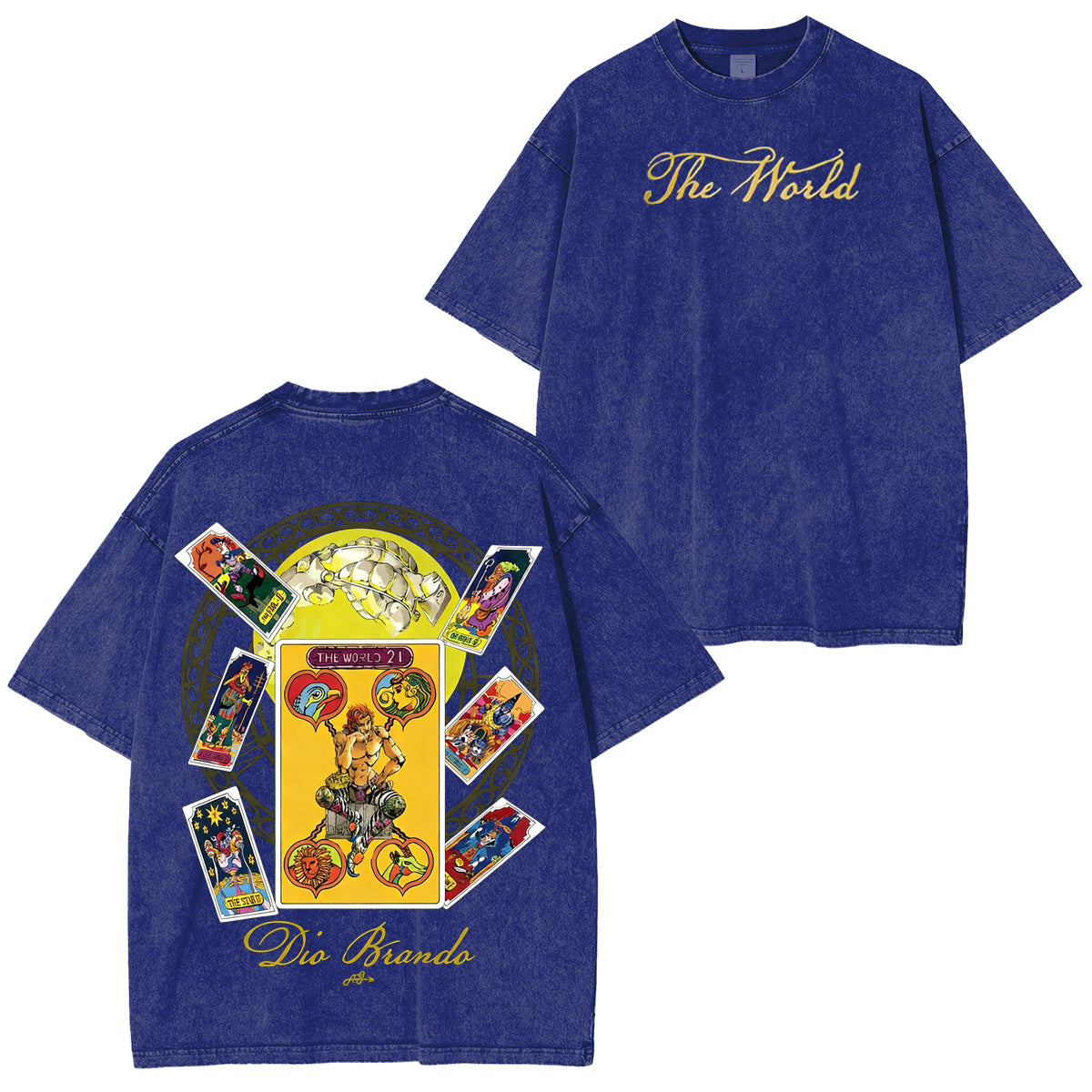 JoJo's Bizarre Adventure Washed T-shirt/Crewneck/Hoodie
