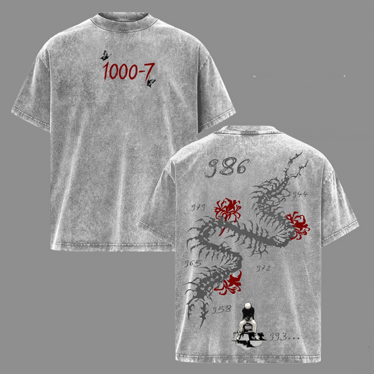 Tokyo Ghoul Polera Lavada Vintage