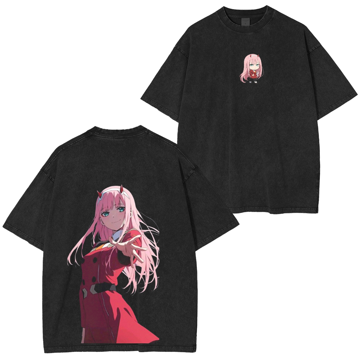 DARLING in the FRANXX Washed T-shirt/Crewneck/Hoodie